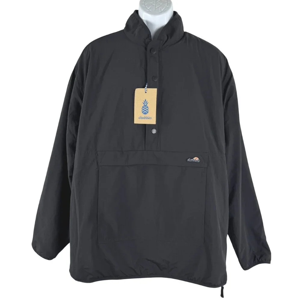 Chubbies The Warmin Up Reversible Jacket Mens‎ XL Fleece Plaid NWT CJ-2035
